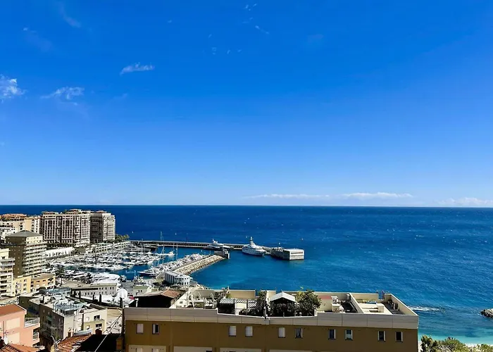 Sea-View Sunrise Condo Close Beaches And Monaco