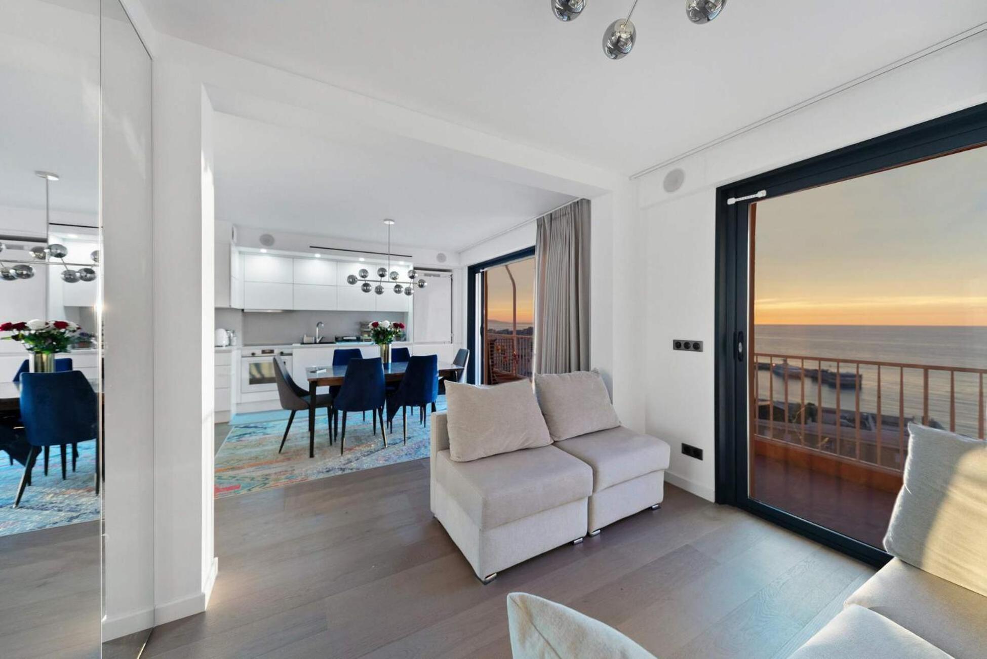 Sea-view Sunrise Close Beaches And Monaco Apartment *